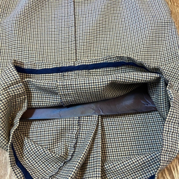 Vintage Snyder Craft Wool Checkered Pencil Skirt - Picture 13 of 14